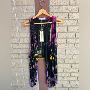 Urban Mangoz 1XL tie dye vest